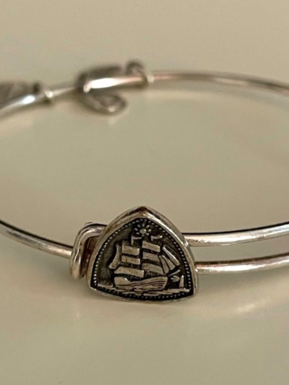Alex and Ani - Ship Sailboat - Bangle Bracelet